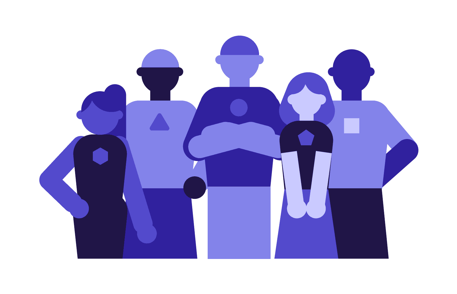 Fraction development team structure — from individual engineers to complete product teams
