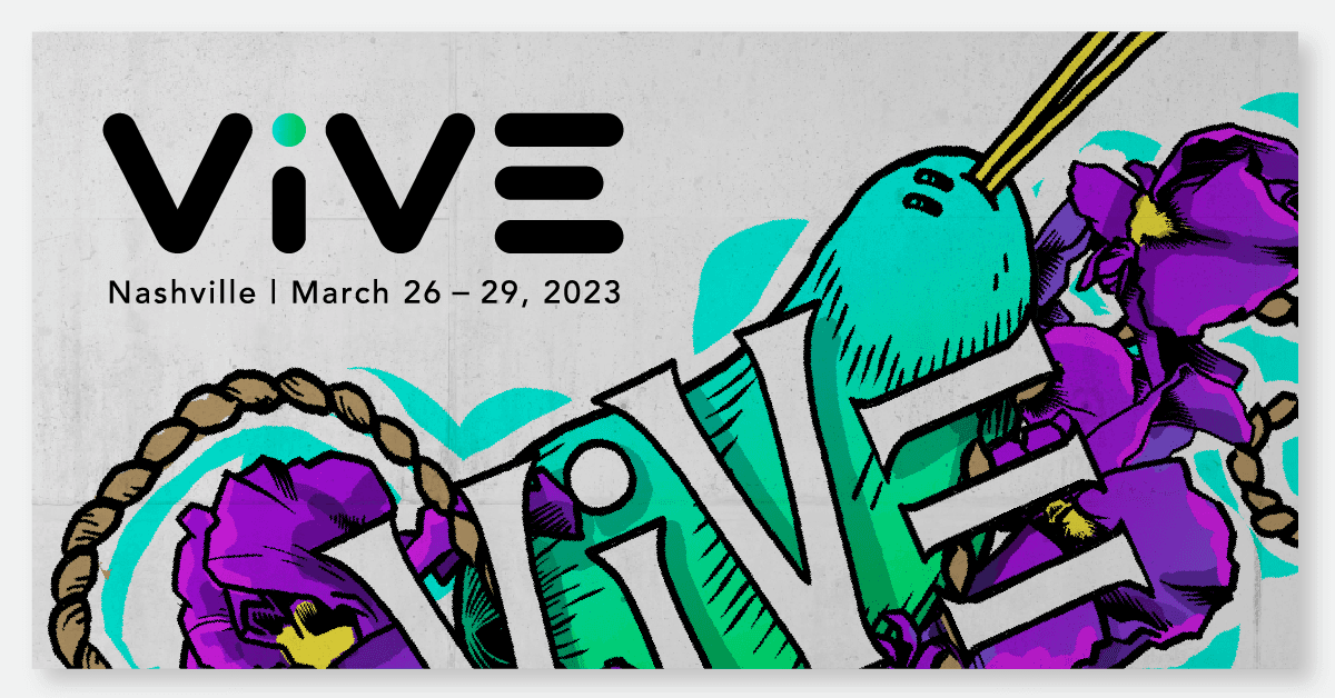 Fraction at ViVE 2023 health tech conference in Nashville