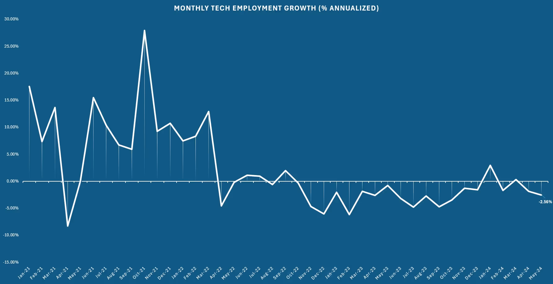 Technology Jobs Report May 2024
